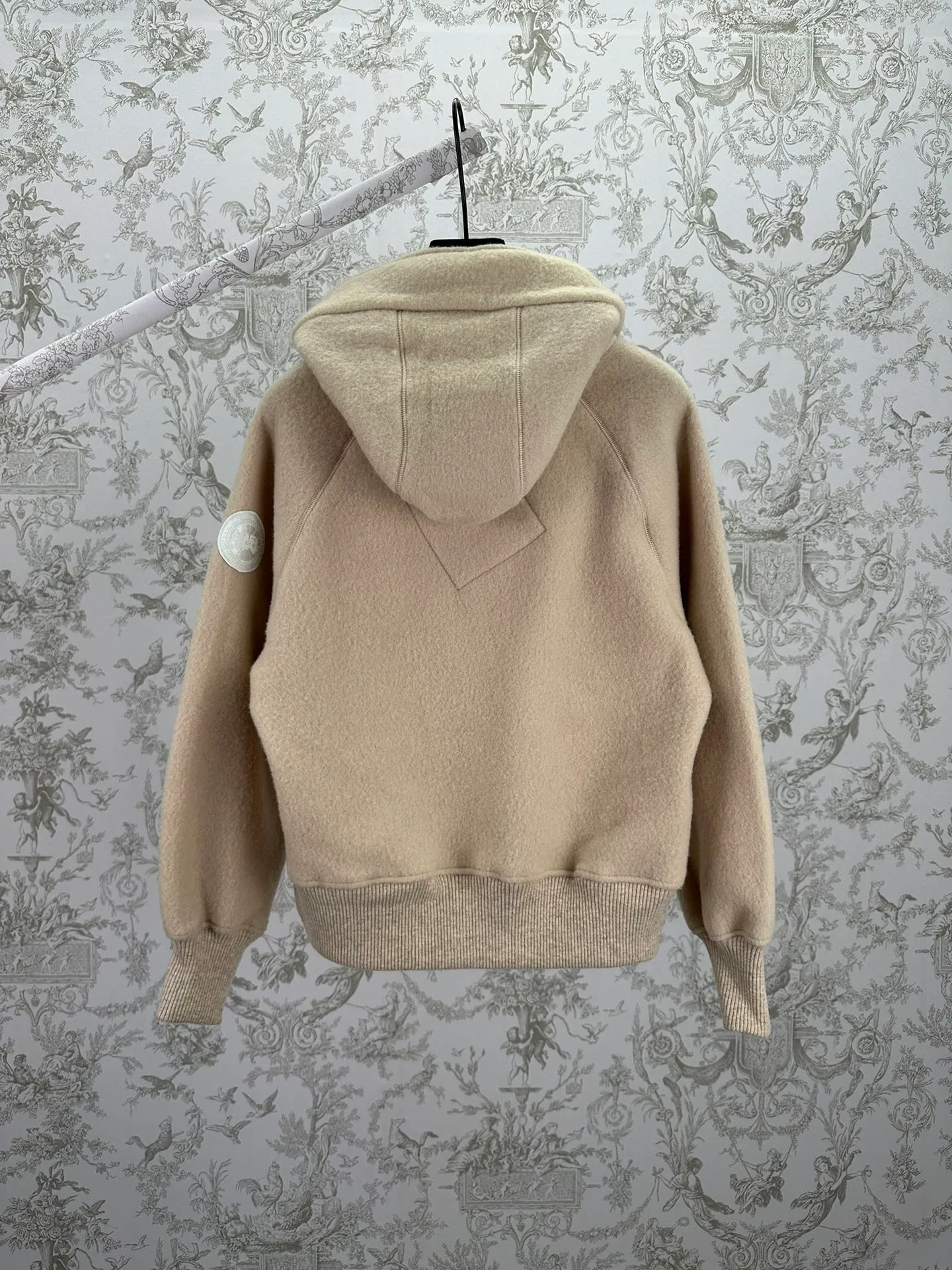 P710 CANDA GOOSE 25ss new hilliwack series wool fleece weatherproof front warm bomber jacket multi-color code number: S.M.L.